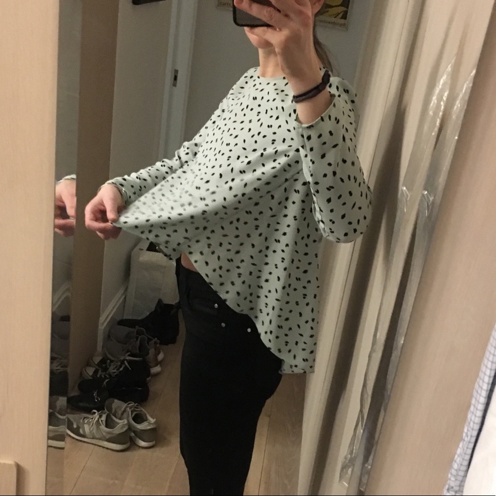 H&M mint blouse - Picture 6 of 6